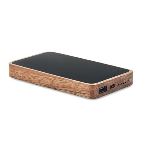 Chargeur sans fil en bois - image 1